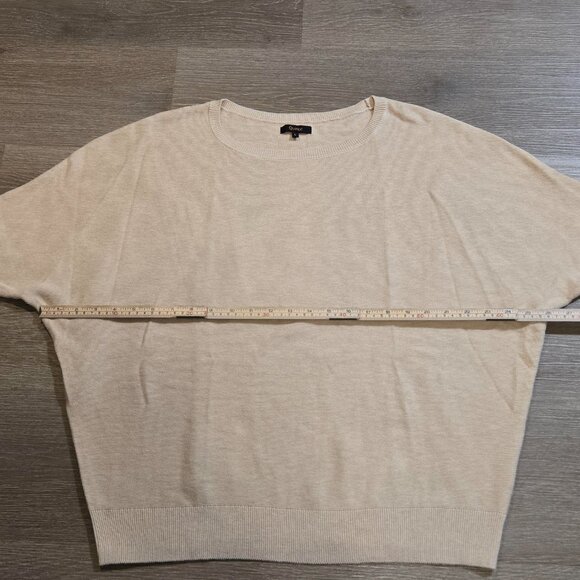 Quince Cotton Cashmere Sweater Lot Of 2 Womens Sz Large Link Stitch Dolman EUC - Picture 4 of 12